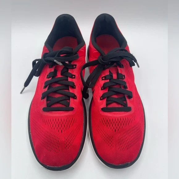 Nike Flex 2016 Run Shoes Men’s US 11 Red / Black 830369-600 - Picture 4 of 8